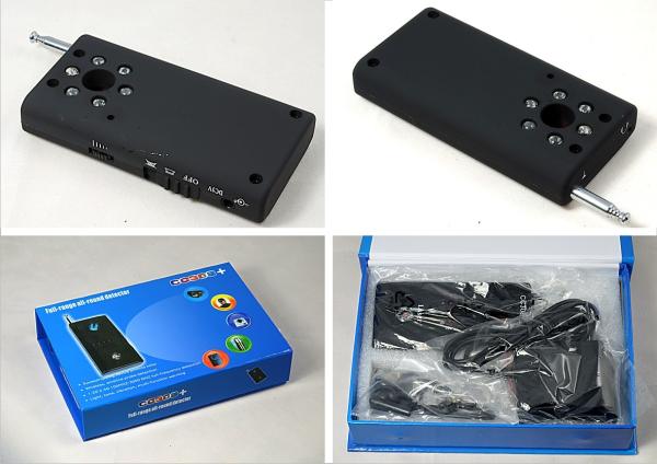 Cc309 hotel room eavesdropping and photographing scanning hidden camera detector pinhole scanning privacy protection