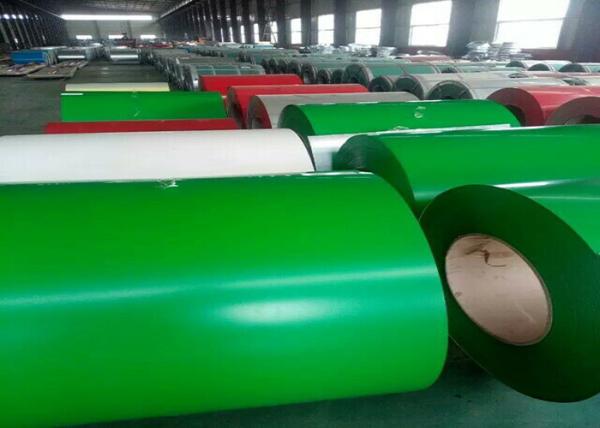 Corrugated Galvanized Steel Sheet , Painting Galvanized Steel Roofing