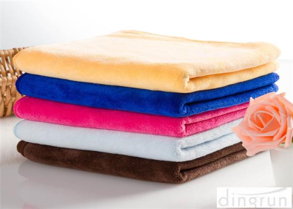 Microfiber Car Cleaning Cloth , Kitchen Dish Towel Super Absorbent