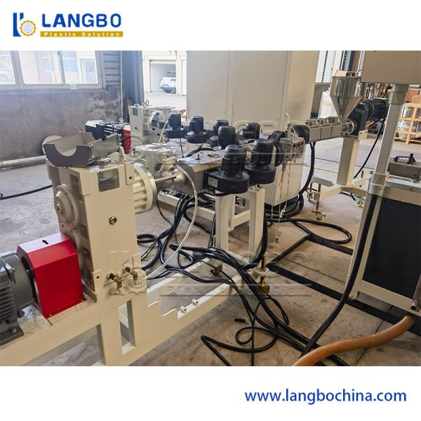 PVC Price Tag Holder Extrusion Line with Accurate Thickness Control, Single Screw Extruder, and PLC Control System for Retail Labels