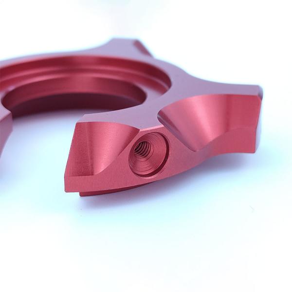 High Precision Alumium Anodized CNC Machining Part for UTV Shocks Sample Time 7-10 Days