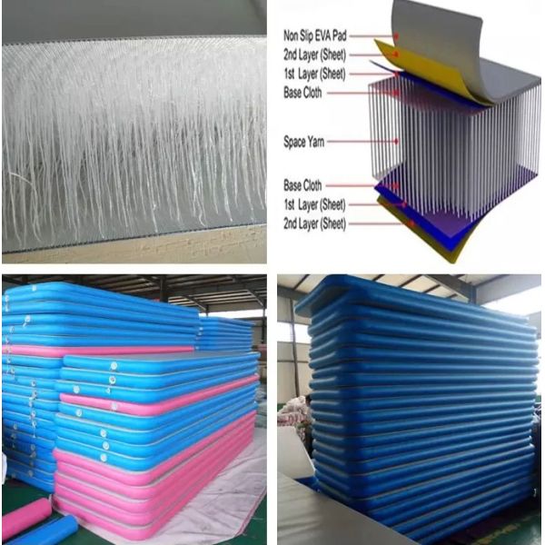 Custom Gymnastics Inflatable Air Track Practice Training Mat 350X110X10CM