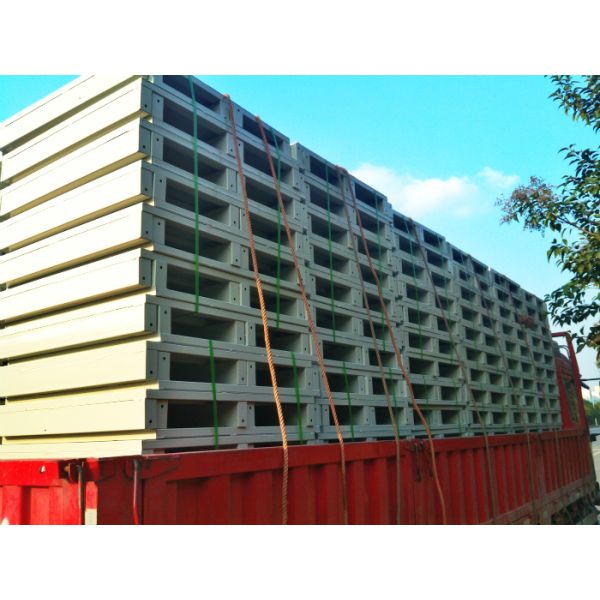 Паллеты покрынные порошком сверхмощные стальные для хранения управления пакгауза