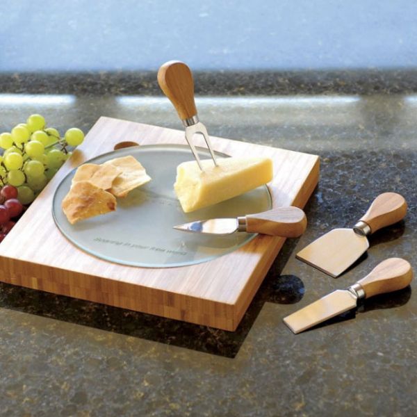 ножи сыра 4pcs 6pcs установили с деревянной нержавеющей сталью ручки