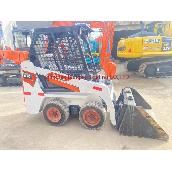Used Bobcat Skid Steer Loader S70 from Japan with Strong Power and Hydraulic Stability