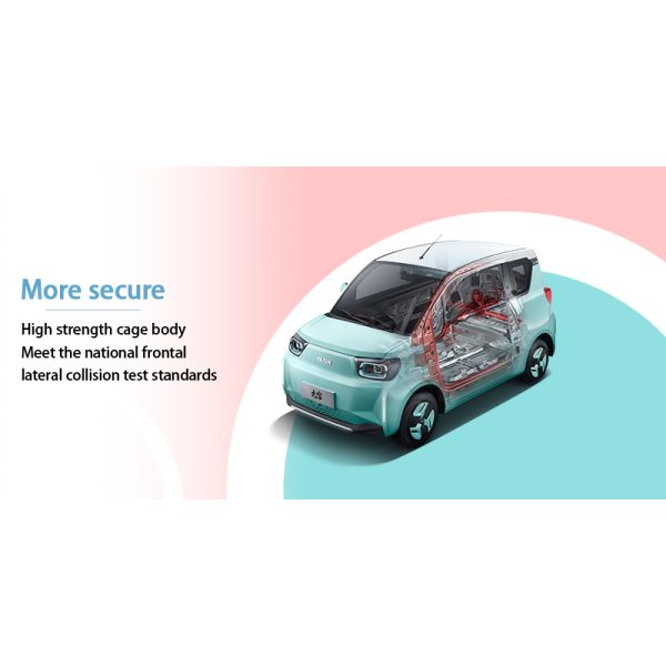 Mini coche eléctrico para adultos SUV de alta velocidad de 4 asientos con batería de litio hierro fosfato y ecológico en Pakistán