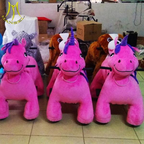 Hansel   coin operated battery car walking robot ride funny amusement park games
