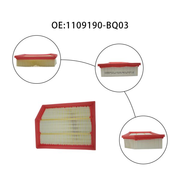Hot Sell High Quality Other Auto Parts 1109190-BQ03 Air Filters for Changan CS35 Plus OE 1109190BQ03