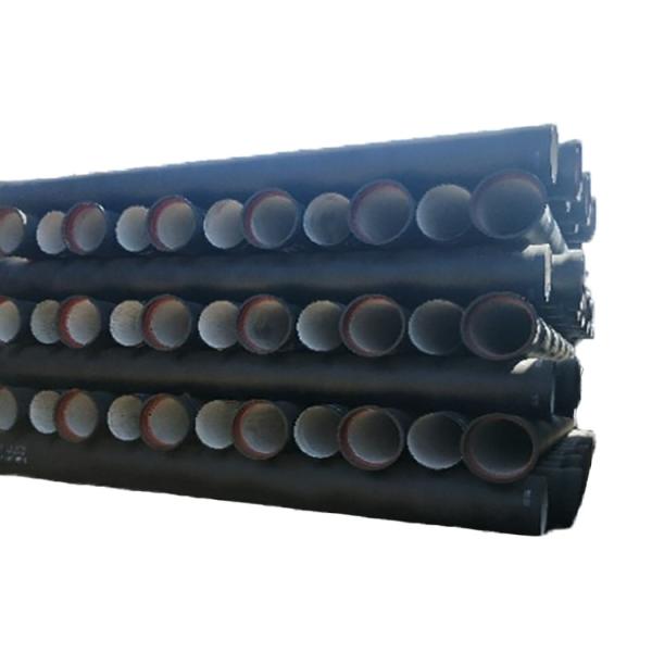 6m Ductile Iron Class K9 Pipes DN80mm To DN2000mm Cement Mortar Lining