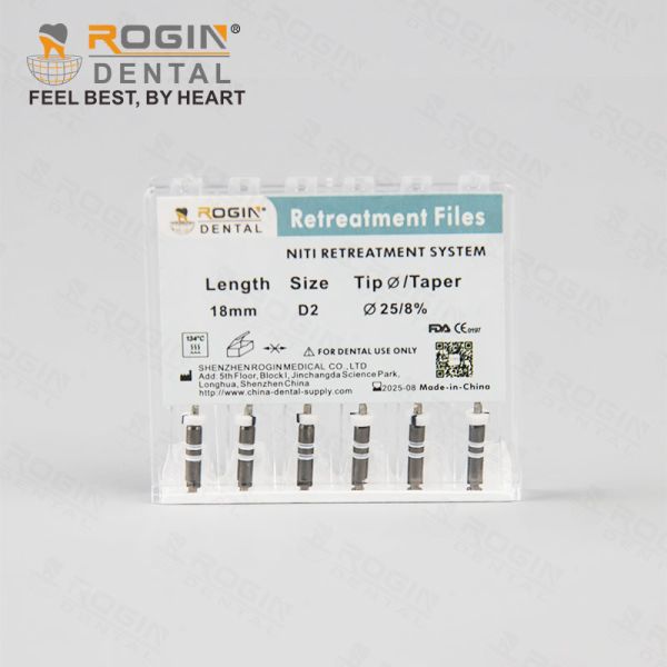 Файлы Retreatment файлов Niti Endodontic для извлекать гуттаперчу