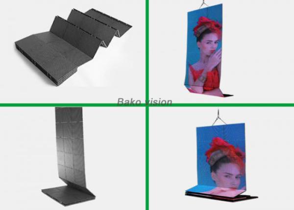 Foldable ultra-slim light weight P7.8 Led Display with nationstar leds