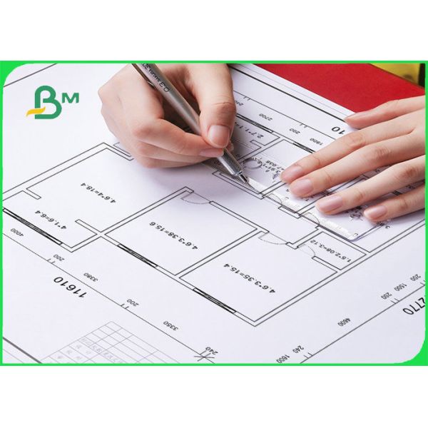 Tracing paper 50gsm 73gsm Translucent Tracing Paper For Engineering Drawing