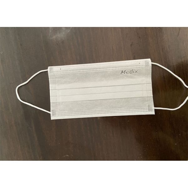 Medix Face Mask Triple Medical Mask Disposable 3 Ply Surgical Mask White 50 Pieces