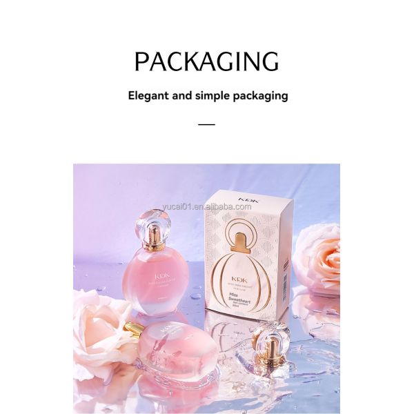 Long-lasting Light Perfume Spray 50ml Simple Flower Fruit Scent for Women's Fragrance