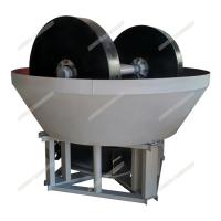 Máquina de mineração de trituração de moedura da rocha molhada da escala de Pan Mill For Gold Small