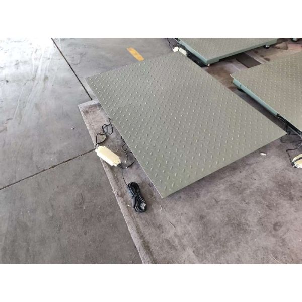 Mild Steel 0.8mx1.2m Platform 3Ton Heavy Duty Weighing Scale Industrial Floor Scale
