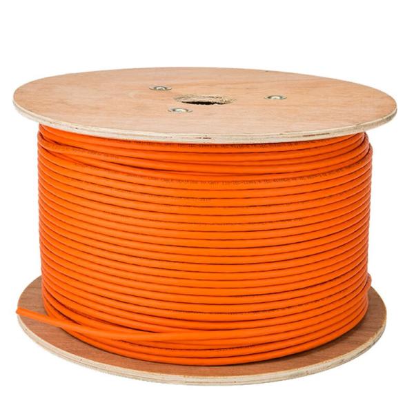 Wholesale Bulk CAT6A SFTP Cable 23AWG CPR Dca-S2/D2/A1 10Gbps Industrial Grade Network Cable