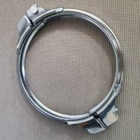 2.0mm Thinckness Heavy Duty Galvanized Or Stainles Steel 304 Pipe Clamps With Sealing Rings
