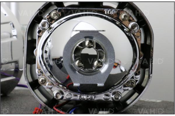 CH27S 2.5inch Square Crystal angel eye Bixenon Car hid xenon projector kit