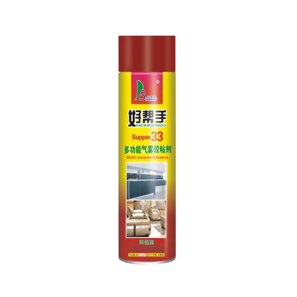 Super Strong Stickiness Anti-high Aerosol Super Strong Bonding Spray For Bonding Leather And Other Lightweight Materials