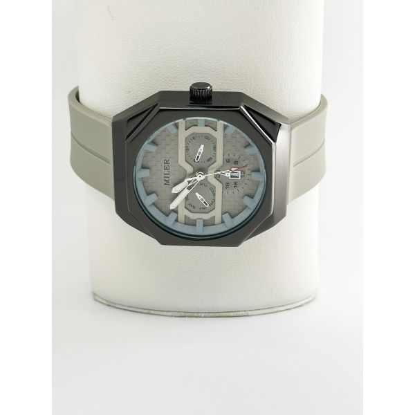 Casual Men's quartz Watches Minimalist Stick Needle Scale Three Eye Six Needle Waterproof men's quartz Watch