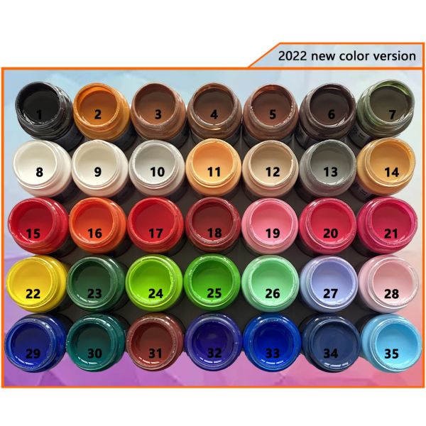 High Quality Creative DIY Water Based Leather Edge Coating Paint Liquid Color Paint Professional Manufacturer