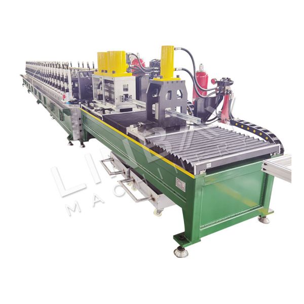 Galvanized Steel Channel Roll Forming Machine 18kw 	5T