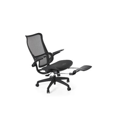 Ergonomic Office Executive Chair Lifting Equipped with Lumbar Support Adjustable Seat Height and Smooth Rolling Wheels for Office With Footrest Lunch Break