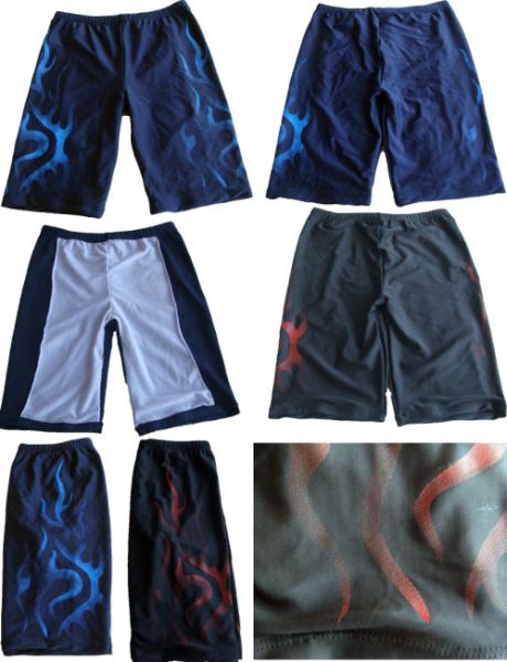 Men's brand swim mens beach Surf swimsuit knee length bathing swimming shorts male sports bath