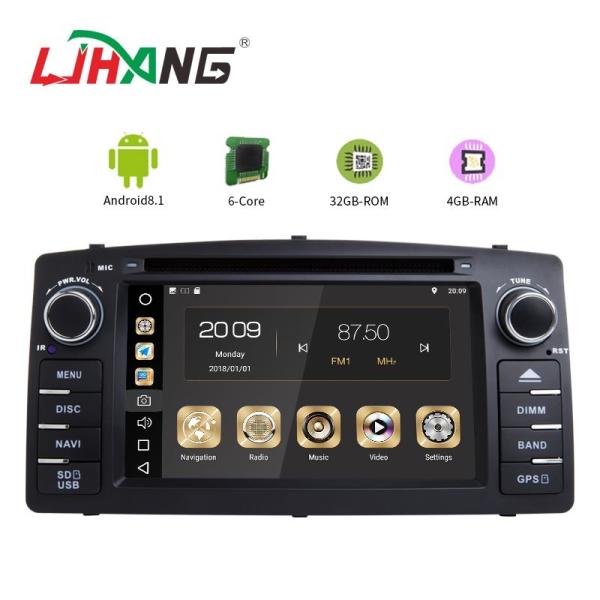7 Inch Touch Screen Android Car DVD Player Multi - Language TV-BOX OBD TPMS