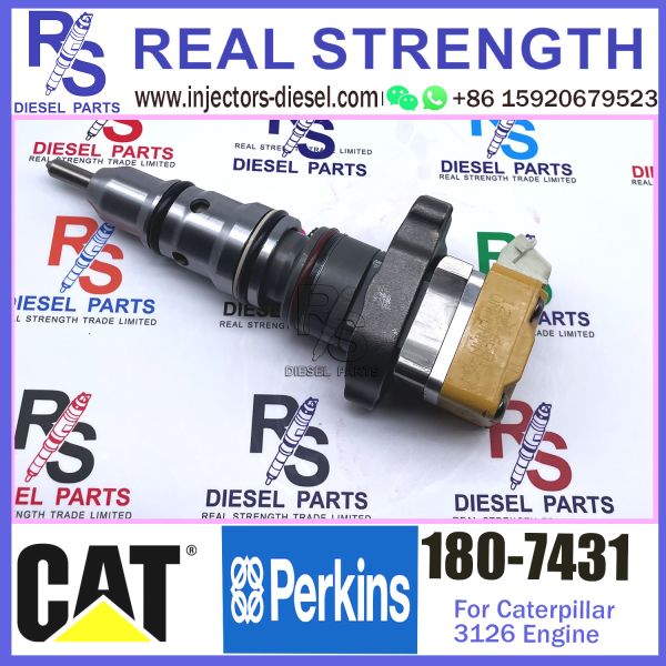 180-7431 первоначальный новый инжектор топлива двигателя дизеля 135-5459 128-6601 180-7431 для двигателя гусеницы 3126