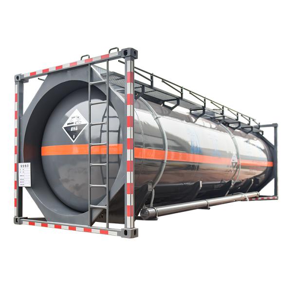 30ft ISO Tank Transport 28000 Liters Carbon steel For Liquid Chemical
