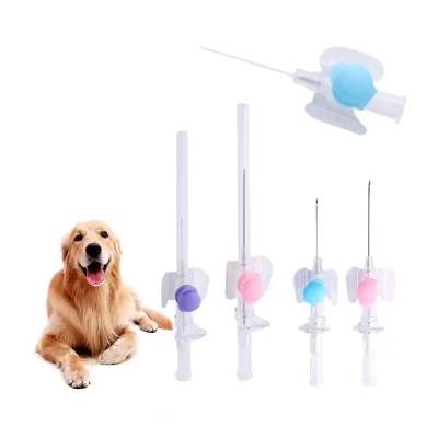 ISO Certificate Disposable IV Cannula Intravenous Injection Needle Veterinary Catheter Butterfly Type IV Cannula