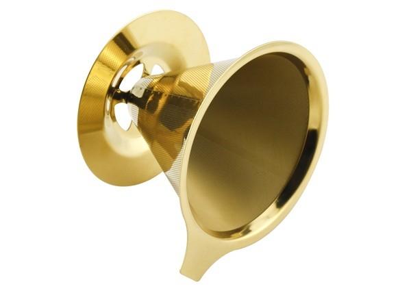 18/8 Stainless Steel Reusable Coffee Filter Pour Over Filter 2 Cups Capacity