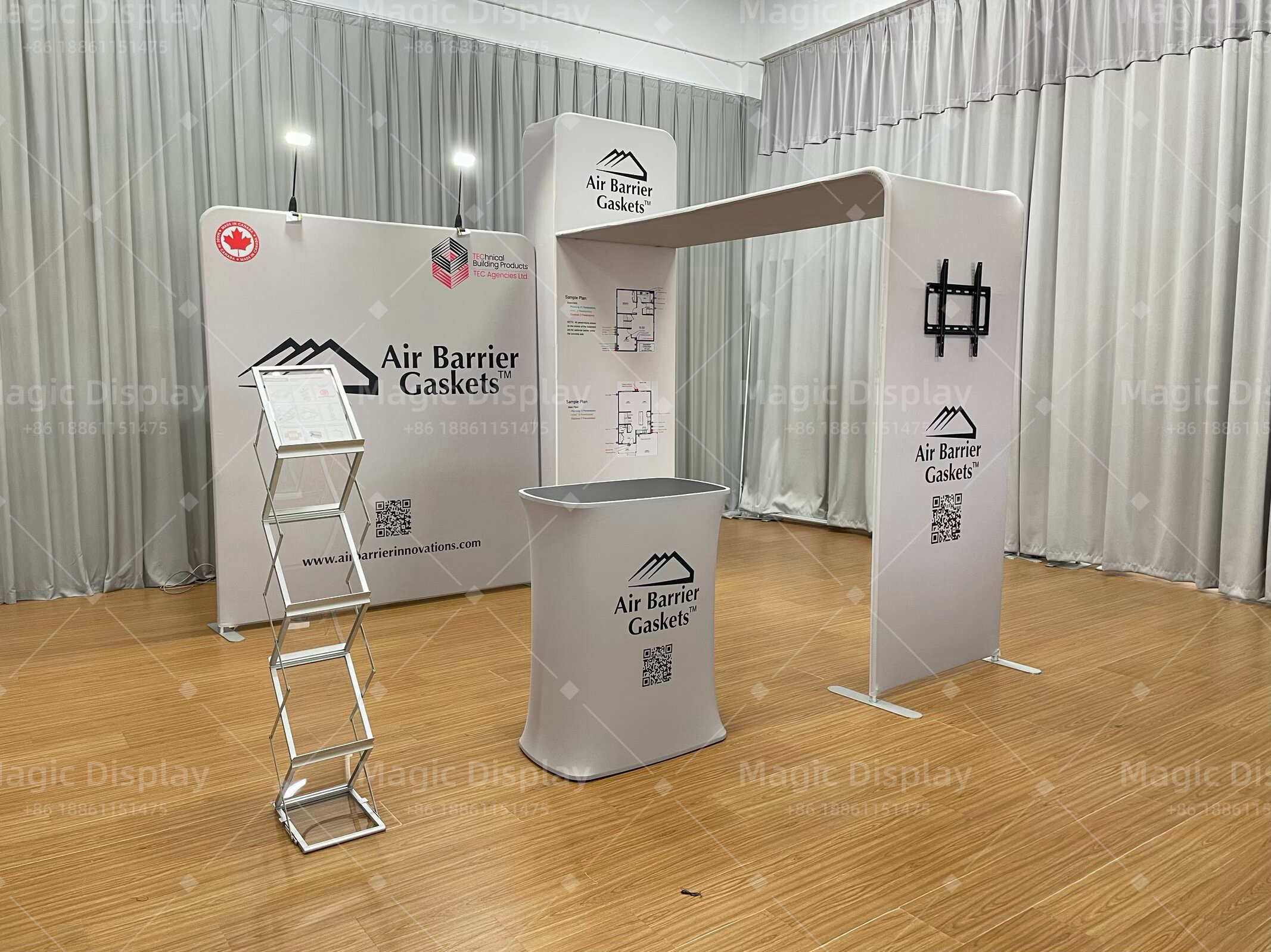3x3m Trade Show Booth Display Package for Events and Exhibitions
