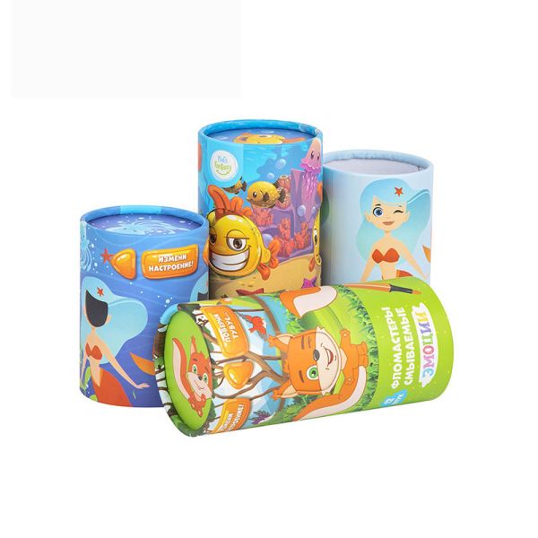 Food Grade EVA Cylinder Paper Tube Packaging Sustainable Leakproof