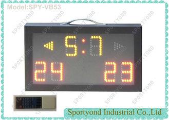 Indoor Portable  College Electronic Badminton Scoreboard - Aluminum Housing