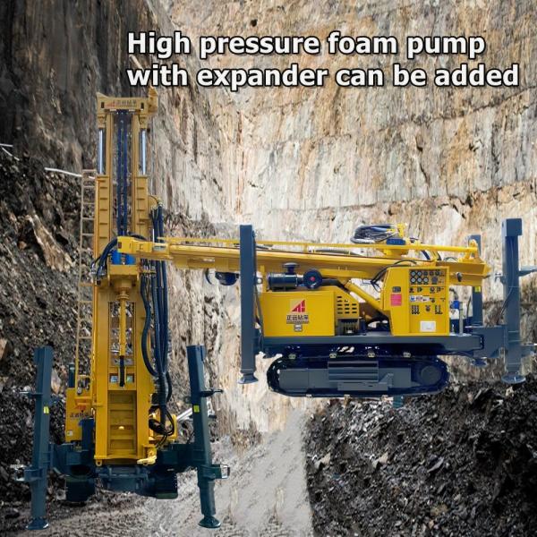 Hydraulic Mobile Water Well Drilling Rig Quick Setup Compact Transport