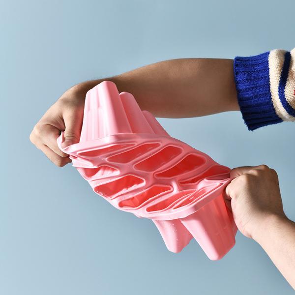 Easy to Custom Logo Silicone Popsicle Molds for Making Ice Cubes Reusable and Durable