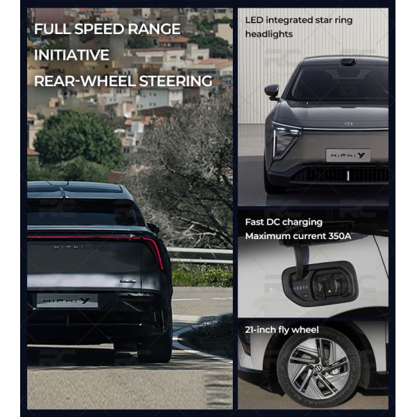 2023 New Car Hiphi Z X Y Four Seat Pure Electric Hiphi Chinese Car New Vehicile Car