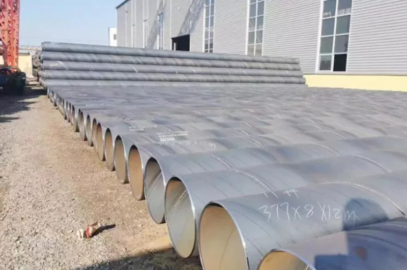 Q345 20# 5mm~500mm Round Welded Spiral Stainless Carbon Steel Pipe Polish Decorative Tube For Water Gas Pipeline