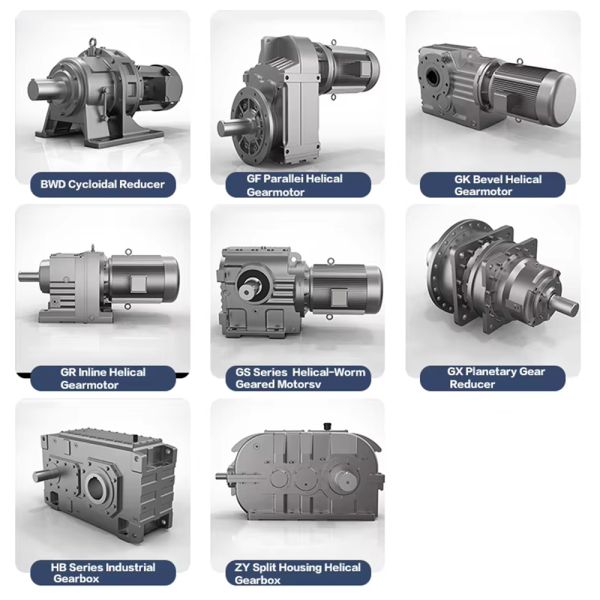 Custom High-Torque Helical Gear Reducer Industrial Gearbox with CE Certification for OEM Applications
