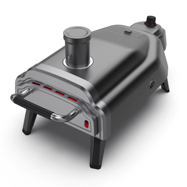 90.7*43.5*45.6cm Dual Fuel Mini Toasters Forno de Forno de Pizza para Cozinha de Jardim ao Ar Livre