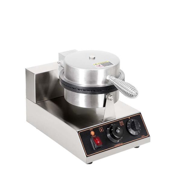 Máquina de fabricación de cono de cuenco de Waffle Taco para empresas de servicio de alimentos ocupadas