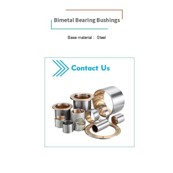 Material Steel Sintered Bushing Bronze Powder Or Rolled Aluminium Tin Alloy