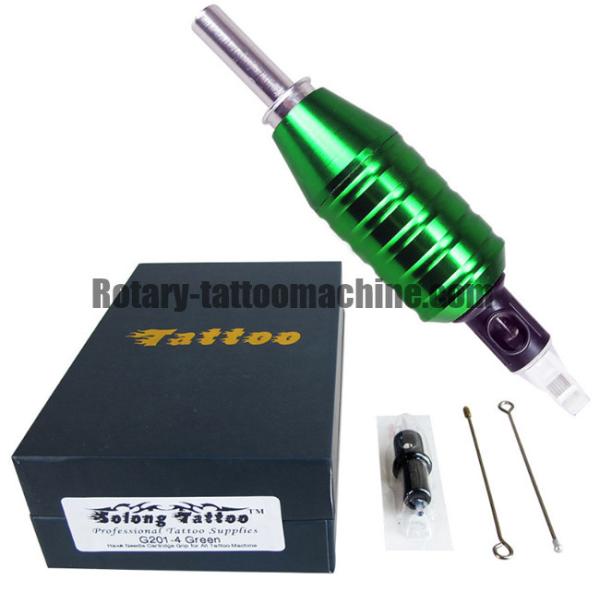 Commonly Used Hawk Disposable Tattoo Grips Made Of Aluminium Alloy , 5 Colors Available