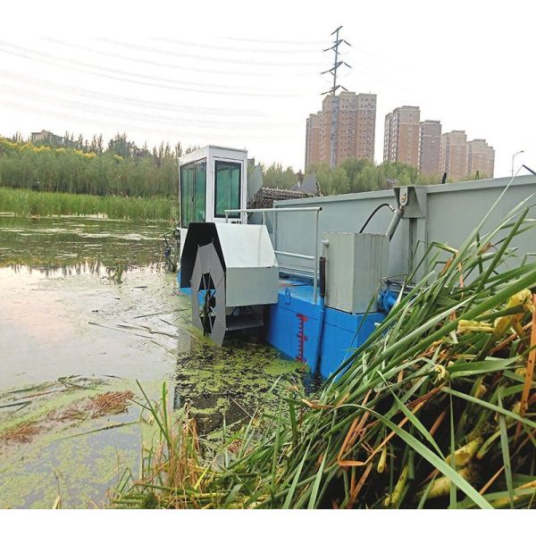 Automatic Harvester for Seaweed/Lake Garbage/Duckweed/Water Hyacinth/Aquatic Plants/River Garbage