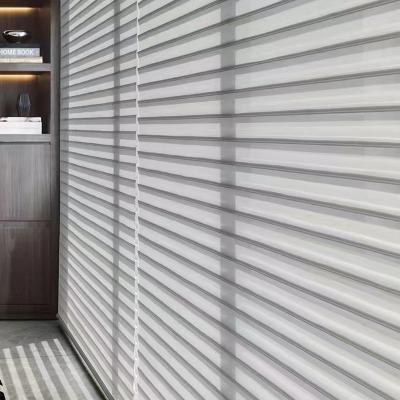 Finos Mobiliários Macios Personalizados Luxo Shangrila Blind Fabric com Filtragem de Luz