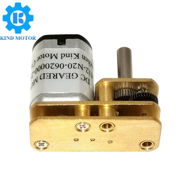 Right angle GM24-N20VA flat N10 N20 N30 carbon brush dc 1.5v 3v 5v 6v 12v 24v gear motor for robot