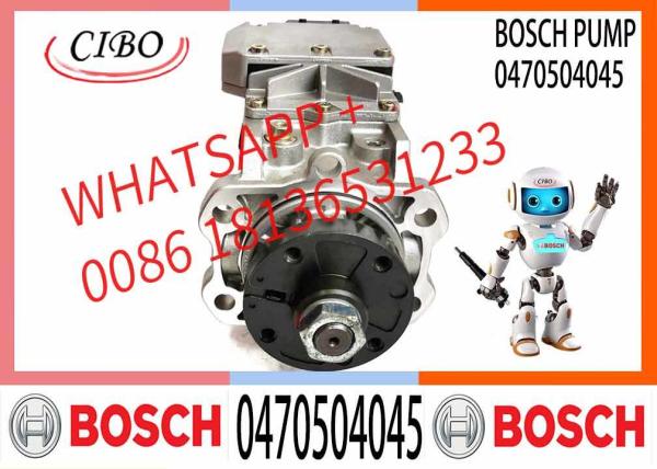 Pompes à injection de carburant diesel 0470504037 0470504045 0470504026 0470504031 pompe à carburant diesel 4KH1 4JH1 VP44